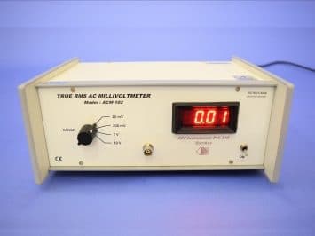 True RMS AC Millivoltmeter (Model ACM-102)